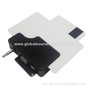 EMV L1/2-certified wireless magnetic card reader with 3.5mm audio jack and USB interface